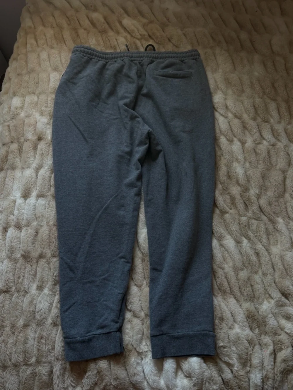 Gray Drawstring Jogger Sweatpants - Picture 3 of 4